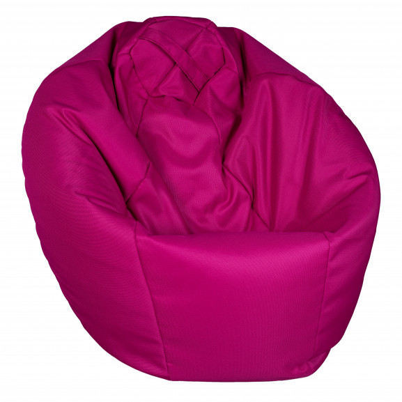 Fotoliu bean bag, interior-exterior, tip para mare roz