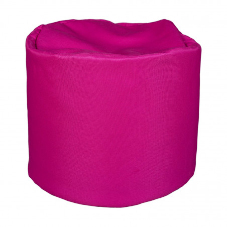 Fotoliu Bean Bag, Interior-Exterior, Tip Taburet Rotund Roz-01