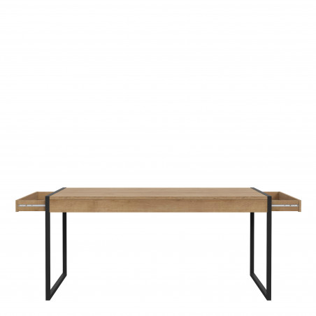 Masa High Rock, Fixa, Stejar Riviera, 166 x 90.2 x 76.9 Cm-01