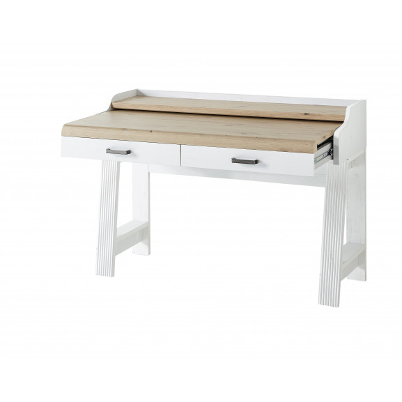 Birou Jasmin 2 Sertare + Suprafata De Scris Extextensibila image15