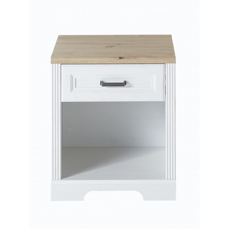 Casetiera Jasmin 1 Sertar si 1 Nisa, 54 cm-01