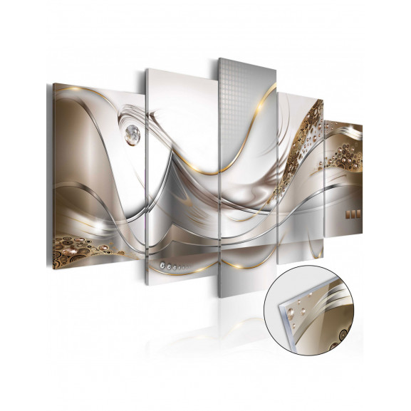Imagine Pe Sticlă Acrilică Golden Flight [Glass]