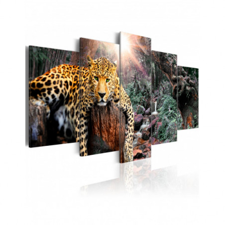 Tablou Leopard Relaxation-01