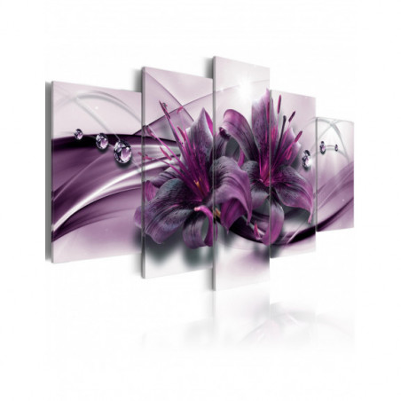 Tablou Violet Lily-01