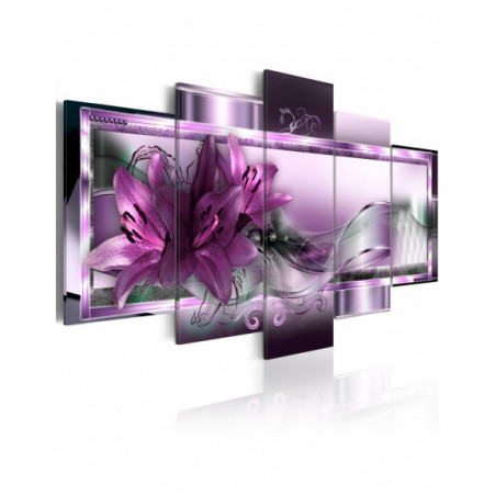 Tablou Purple Lilies-01