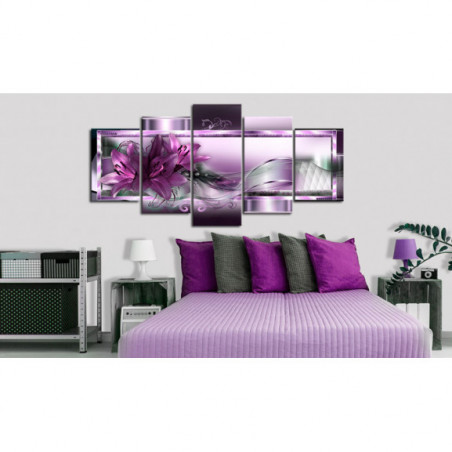 Tablou Purple Lilies-01
