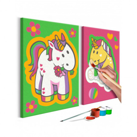 Pictatul Pentru Recreere Unicorns (Green & Pink)-01