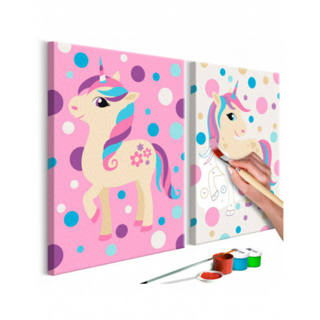 Pictatul Pentru Recreere Unicorns (Pastel Colours)-01