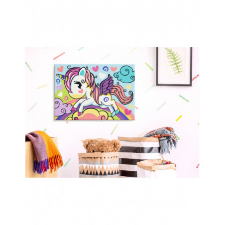 Pictatul Pentru Recreere Colourful Unicorn-01