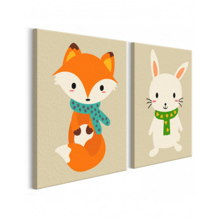 Pictatul Pentru Recreere Fox & Bunny-01