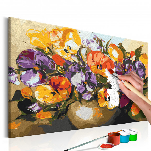 Pictatul Pentru Recreere Vase Of Pansies