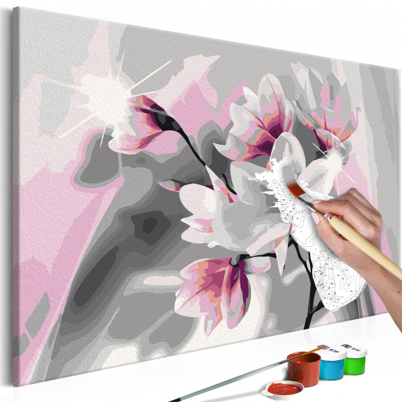 Pictatul Pentru Recreere Magnolia (Grey Background)