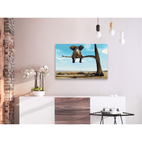 Pictatul Pentru Recreere Elephant In A Tree-01