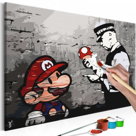 Pictatul Pentru Recreere Mario (Banksy)-01