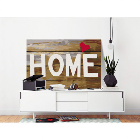 Pictatul Pentru Recreere Home With Heart-01