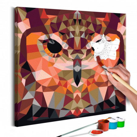Pictatul Pentru Recreere Owl (Geometrical)-01