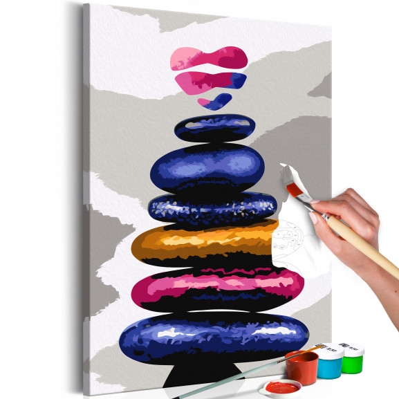 Pictatul Pentru Recreere Colored Pebbles