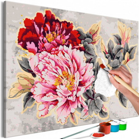 Pictatul Pentru Recreere Beautiful Peonies-01