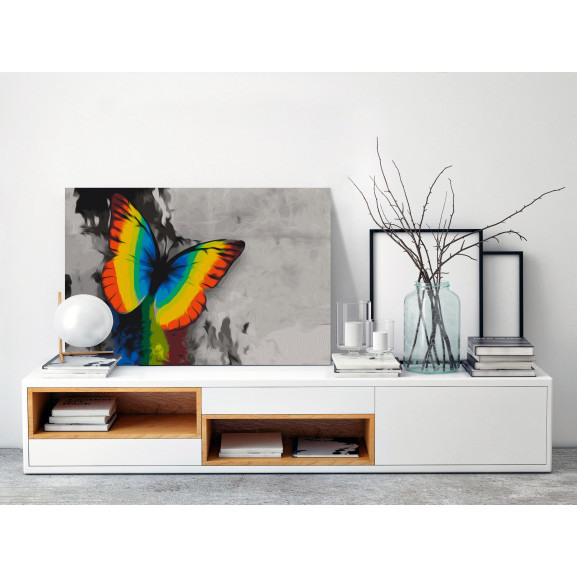 Pictatul pentru recreere colourful butterfly