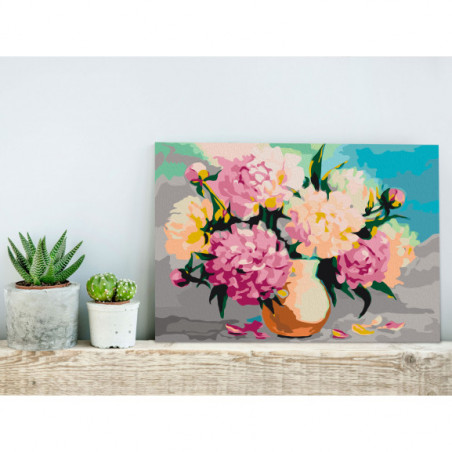 Pictatul Pentru Recreere Flowers In Vase-01