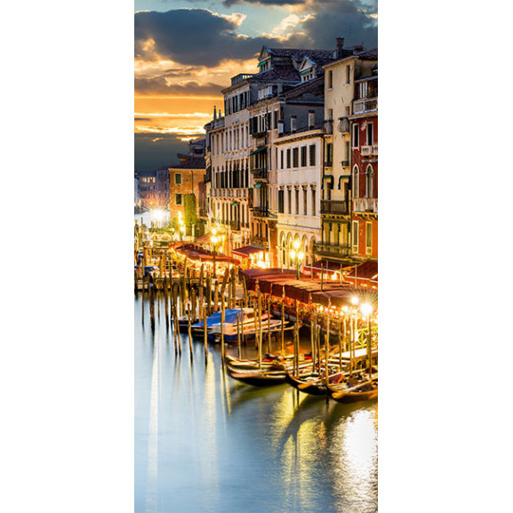 Fototapet pentru ușă venetian harbour