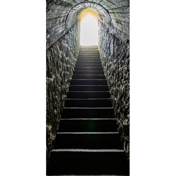 Fototapet pentru ușă secret passage