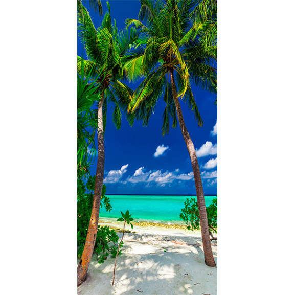 Fototapet pentru ușă photo wallpaper island, beach i