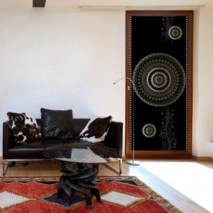 Fototapet Pentru Ușă Photo Wallpaper Pattern – Circles I