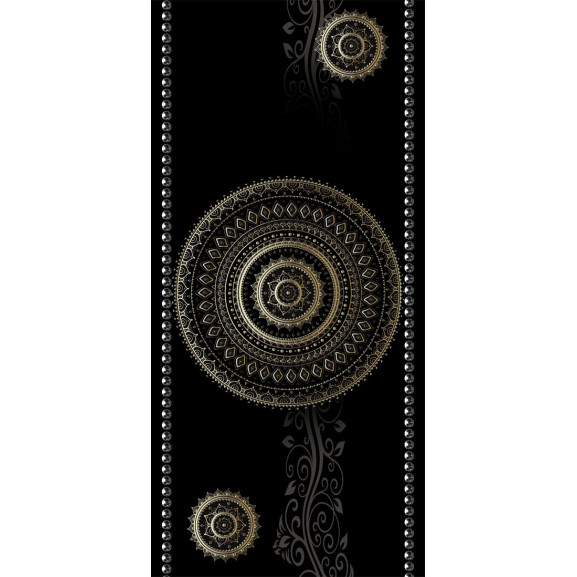 Fototapet pentru ușă photo wallpaper pattern – circles i