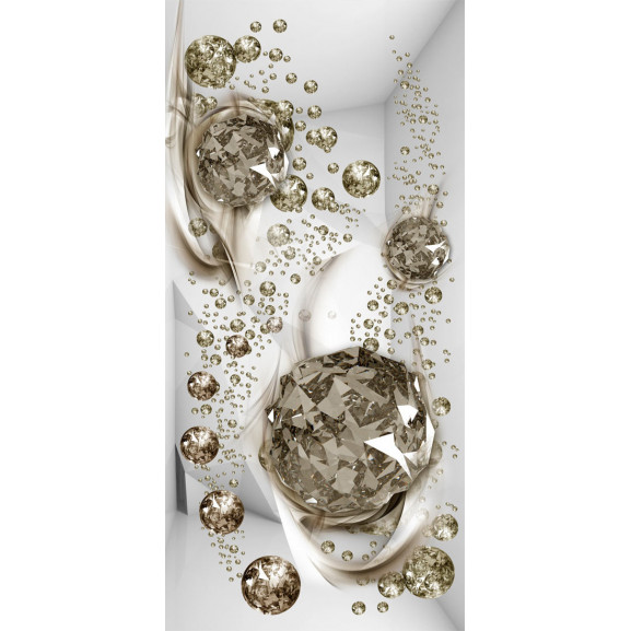 Fototapet pentru ușă photo wallpaper bubble abstraction i