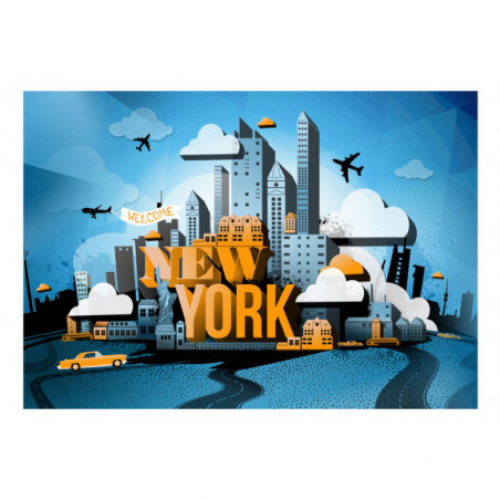 Fototapet New York Welcome-01