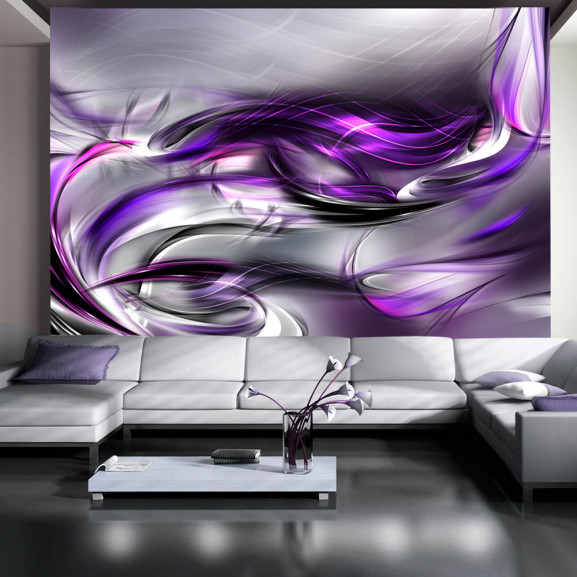 Fototapet Purple Swirls
