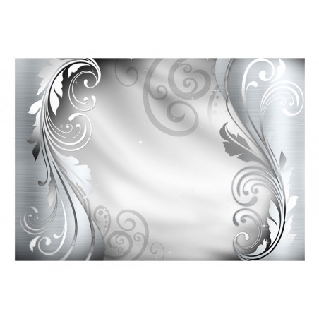 Fototapet Silver Ornament-01