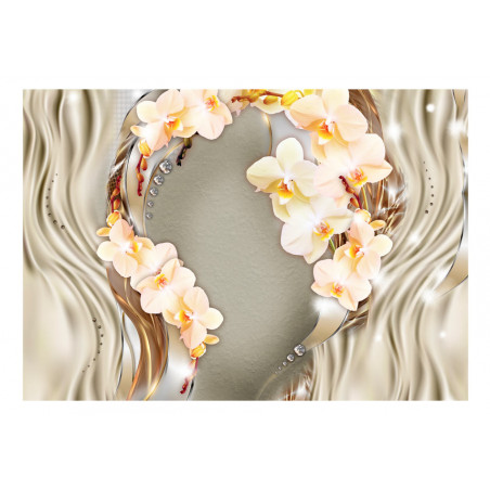 Fototapet Wreath Of Orchids-01
