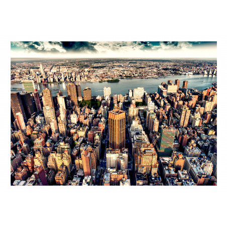 Fototapet Bird's Eye View of New York-01