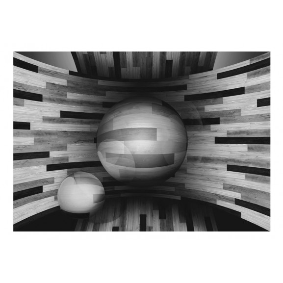 Fototapet gray sphere