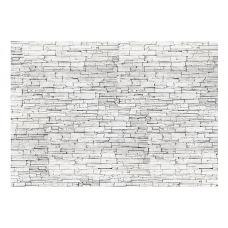 Fototapet White Brick-01