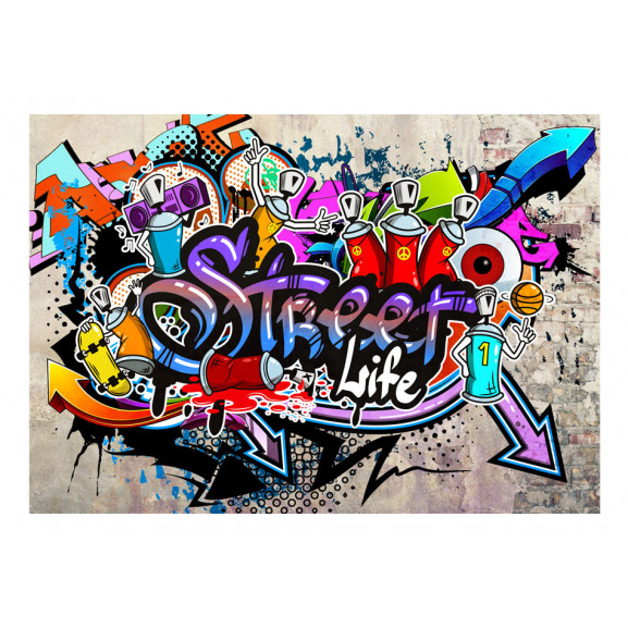 Fototapet street game