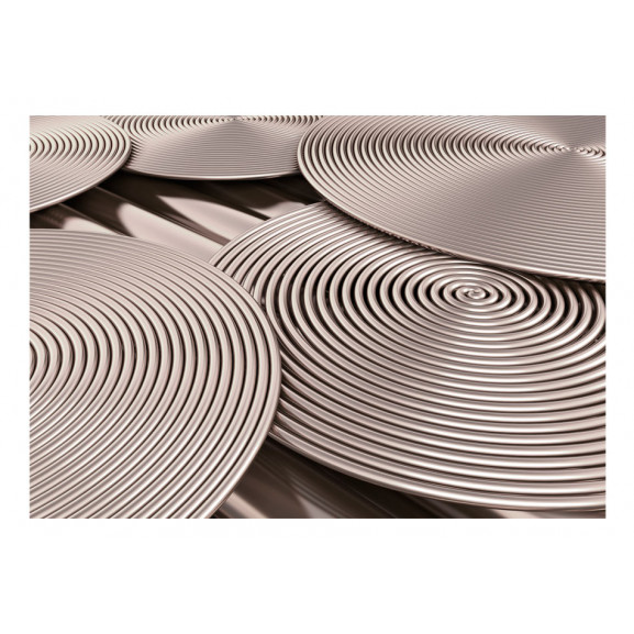 Fototapet copper spirals