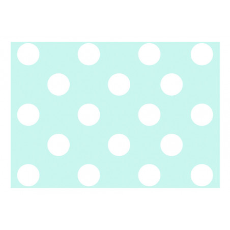 Fototapet Sky Blue Dots-01