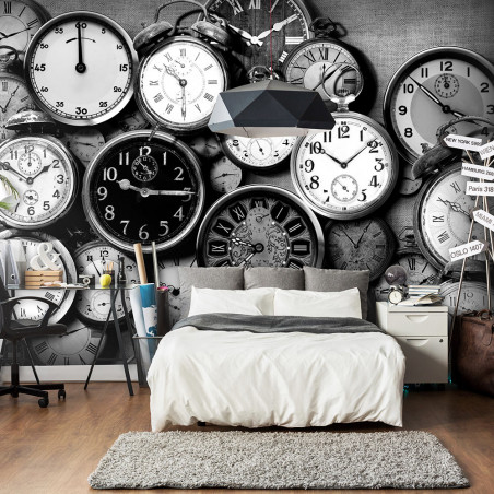 Fototapet Retro Clocks-01