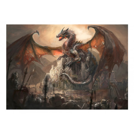 Fototapet Dragon Castle-01