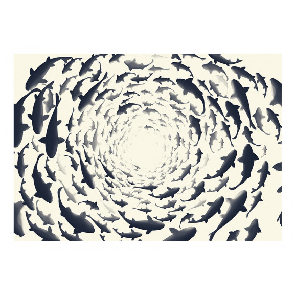 Fototapet fish swirl