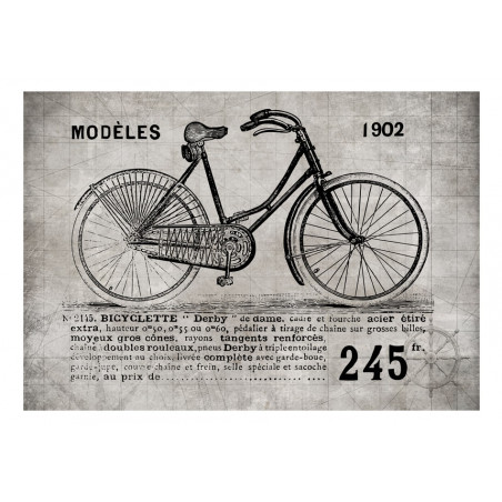 Fototapet Bicycle (Vintage)-01