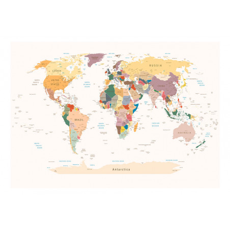 Fototapet World Map-01