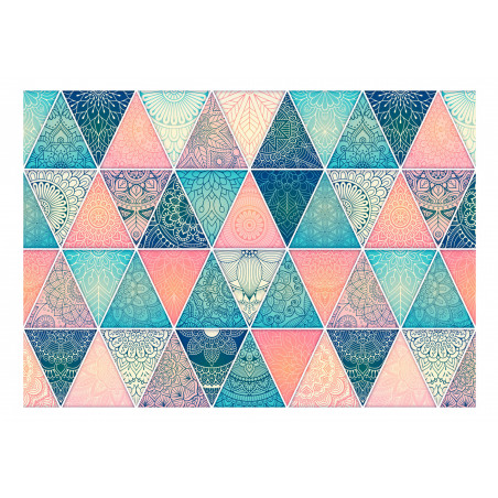 Fototapet Oriental Triangles-01