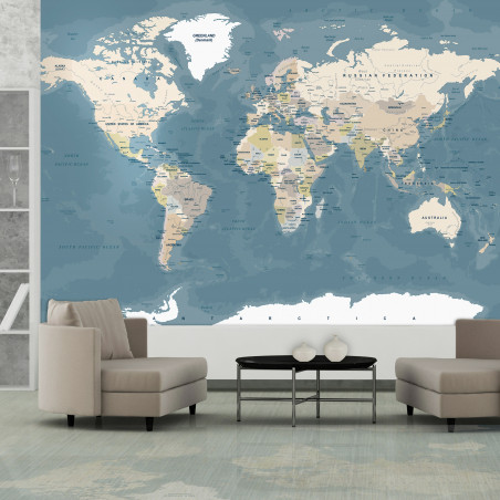 Fototapet Vintage World Map-01