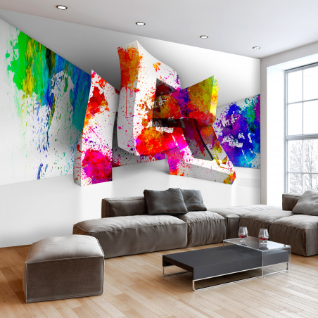 Fototapet Three-Dimensional Shapes-01