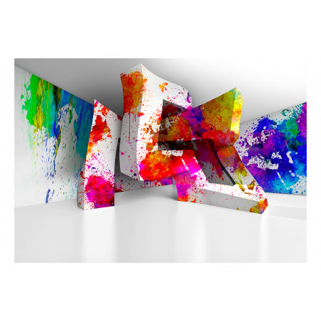 Fototapet Three-Dimensional Shapes-01