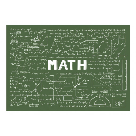 Fototapet mathematical formulas